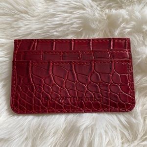 B-Low the Belt Croc Card Case